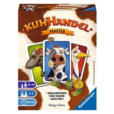 Imagen de Ravensburger Juegos 20752 kuhhandel Master Juego de Cartas
