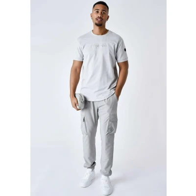 Imagen de Project X Paris Technique À DÉCOUPES Camiseta estampada, Hombre, Talla: XS, Light stone