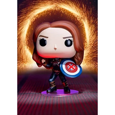 Imagen de POP! Marvel: What If…? 875 Capitán Carter Fighting Pose Special Edition