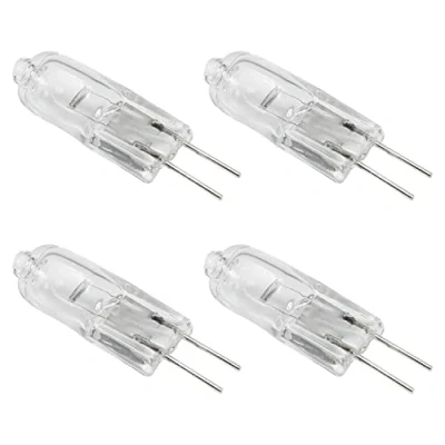 Imagen de Othmro 4Unidades Bombillas Halógenas G4, 20 W, Casquillo de 12 V, 3000 K, Intensidad Regulable, Principalmente para Instalaciones Iluminación