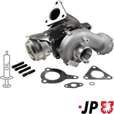 Imagen de JP GROUP 1117404000 Turbocompresor de gases escape incl. kit juntas AUDI: A4 B7 Avant, Berlina, A6 C6 Berlina