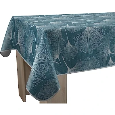 Imagen de Le linge de Jules Biloba Mantel Antimanchas (150 x 200 cm), Color Azul