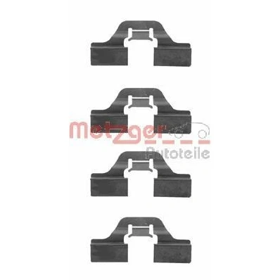 Imagen de METZGER 109 1211 Kit de accesorios, pastillas frenos RENAULT: Megane 3 Coupe, 4, GRAND SCENIC 3, SEAT: Ibiza 2, Leon I Hatchback