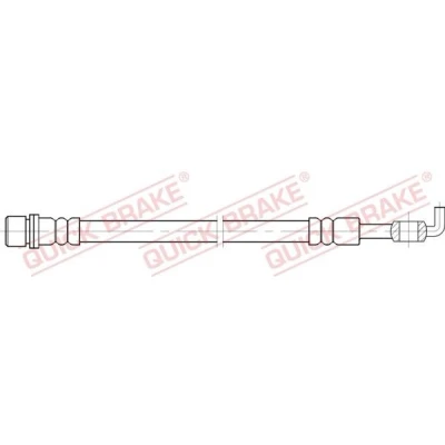 Imagen de QUICK BRAKE 50.091 Latiguillos de Freno 255 TOYOTA: Corolla VIII Compact, Familiar