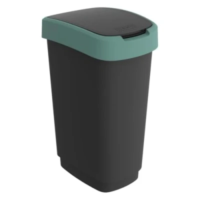 Imagen de Rotho Twist (50L, Negro/Verde Oscuro)