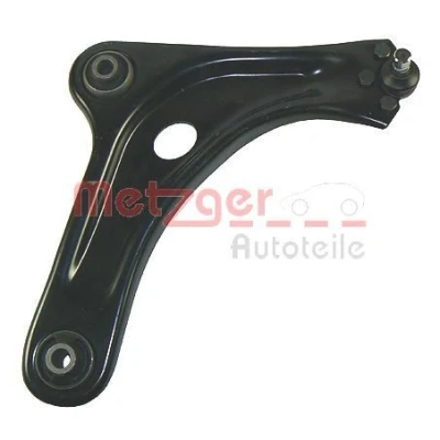 Imagen de METZGER 58074202 Barra oscilante, suspensión de ruedas con rótula suspensión/carga Eje delantero, derecha Brazo oscilante transversal
