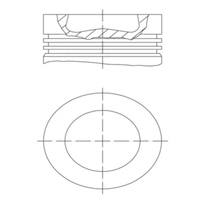 Imagen de Pistón MAHLE 028 PI 00155 002