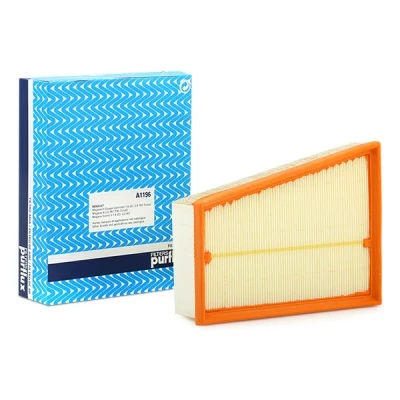 Imagen de PURFLUX A1196 Filtro de aire 58 190 244 Cartucho filtrante RENAULT: Grand SCENIC 2, MEGANE 2 Stufenheck, Kangoo II / norauto, oscaro,