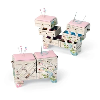 Imagen de Sizzix Caja de Coser en voladizo Scoreboards XL Die Eileen Hull, Papel, Black, One Size