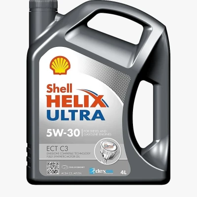 Imagen de Aceite de motor SHELL 5W 30 HELIX ULTRA ECT C3 4L