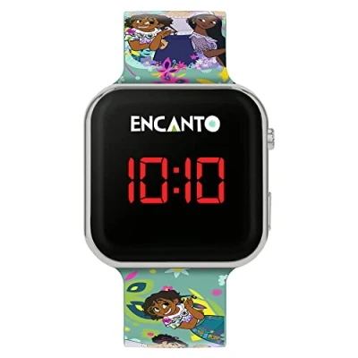 Imagen de Disney Reloj Digital para Chicas de Cuarzo con Correa en Silicona ENC4022