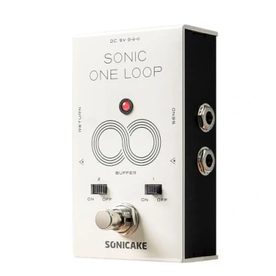 Imagen de SONICAKE AB selección de línea Buffer Guitarra Bajo Pedal efectos Sonic One Loop