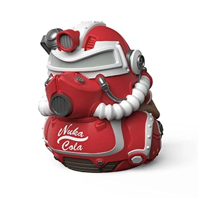 Imagen de TUBBZ Boxed Edition Nuka Cola T 51 Figura Coleccionable de Pato Goma Vinilo Producto Oficial Fallout Thriller TV y Videojuegos