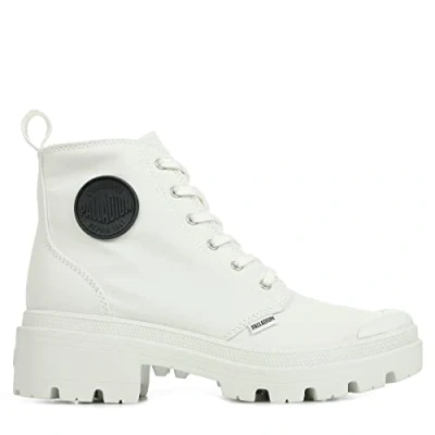 Imagen de Palladium Vegan Pallabase Botines bajos, Mujer, Talla: 40, Star white Zapatos