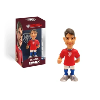 Imagen de MINIX Football Stars #143 Czech National Team Hlozek 9 Figura Coleccionable 12 cm