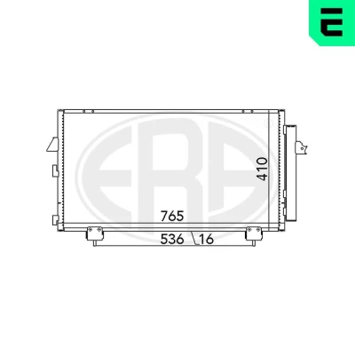 Imagen de ERA 667036 Condensador con secador TOYOTA: RAV4 II SUV