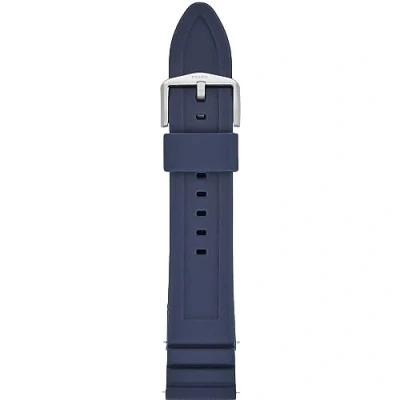 Imagen de Fossil Pulsera intercambiable para reloj de hombre, ancho 22 mm, correa silicona, S221302