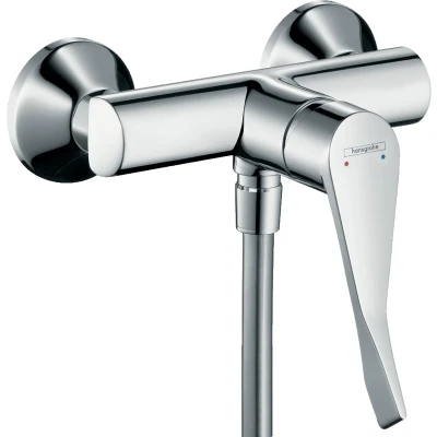 Imagen de Hansgrohe 31916000 Focus Care Grifo de Ducha Visto con manecilla extralarga, Cromo, 121mm