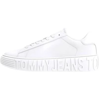 Imagen de Tommy Jeans Cupsole Zapatillas, Mujer, Talla: 39, White Zapatos