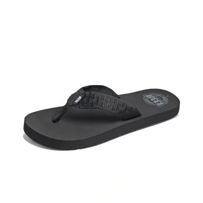 Imagen de Reef Smoothy Chanclas para hombre, Negro, 44 EU