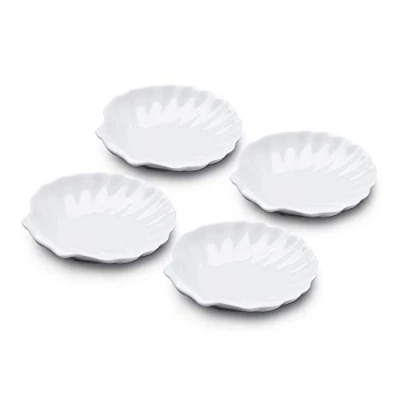 Imagen de WM Bartleet &amp; Sons 1750 TSET108 Juego de 4 platos porcelana tradicional (13 cm), color blanco