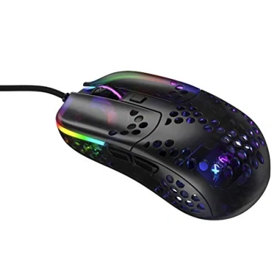 Imagen de Ratón Para Juegos Con Cable Xtrfy Mz1 Zy&#039;s Rail Negro (mz1 rgb black tp)