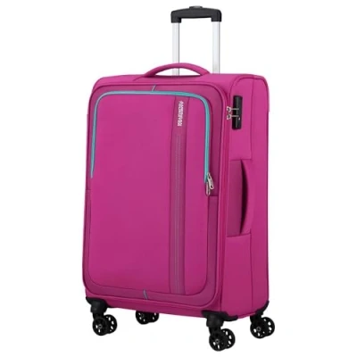 Imagen de American Tourister Buscador de mar Spinner M, maleta, 68 cm, 61 L, rosa (Fucsia profunda)