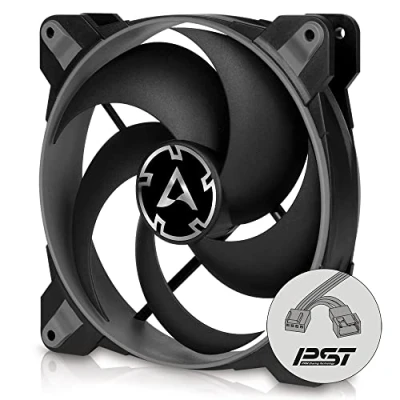 Imagen de ARCTIC BioniX P120 Ventilador PC 120mm, Fan Función de Compartimiento PWM PST, Optimizado para la Presión Estática, Enfriador, Sincronización RPM, 2002100 RPM Gris