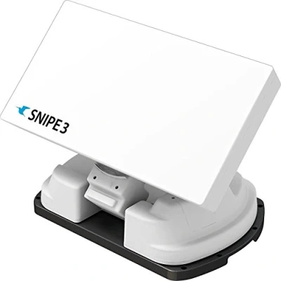 Imagen de Selfsat Snipe V3 Single Antena de satélite automática, White Edition