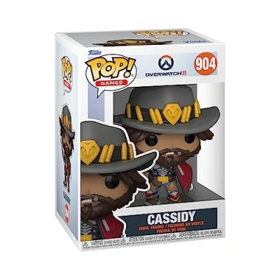 Imagen de Funko Pop! Games: Overwatch 2 Cassidy McCree Figura de Vinilo Coleccionable Idea Regalo Mercancia Oficial Juguetes para Niños y Adultos Video Games Fans Muñeco Coleccionistas