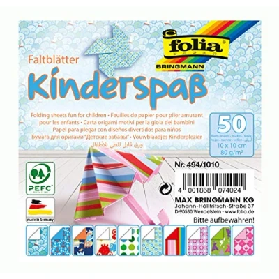 Imagen de Folia 494/1010 Octavillas niños que se divierten, 10 x cm, 50 hojas , color/modelo surtido