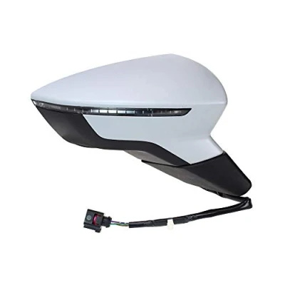 Imagen de Espejo retrovisor Alkar 6144807 derecha imprimado eléctrico calefactable, abatible eléctricamente, convexo para vehíc. con volante a la izquierda