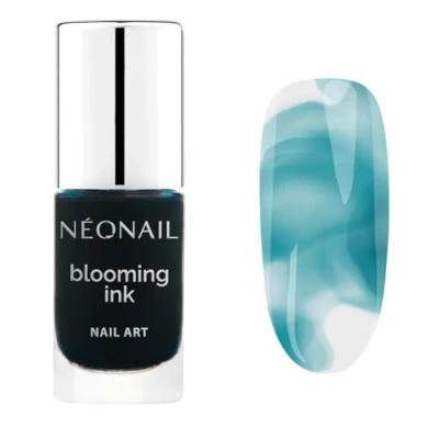 Imagen de NEONAIL Pintauñas Semipermanentes Blooming Ink 7,2 ml Azul Tinta Acuarela Para Uñas Manicura Nail Art Diseño de Watercolor