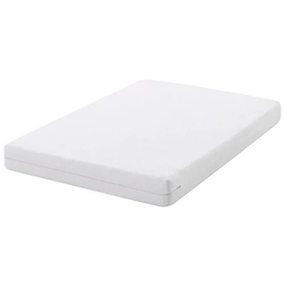 Imagen de Belnou Funda de Colchon Elastica Rizo. Protector Con Cremallera. Algodon Antiacaros Aitana. Blanco. Individual 90 x 190 cm