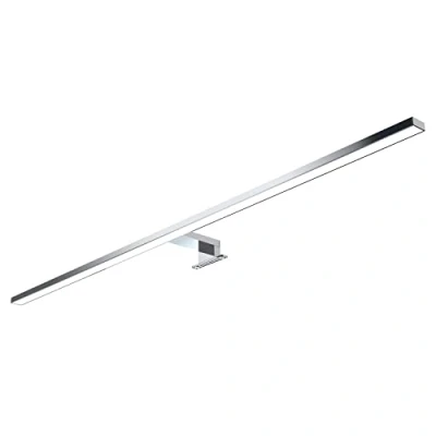 Imagen de kalb 100cm LED lámpara de baño espejo 230V, cromo, blanco cálido