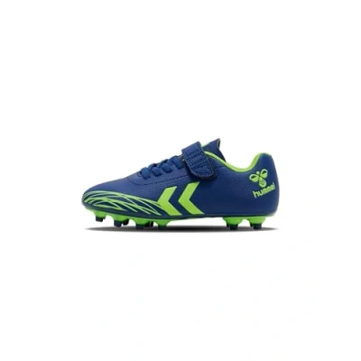 Imagen de Hummel TOP STAR F.G. JR Unisex Botas de fútbol con tacos para niños, Talla: 29, Navy peony Zapatos