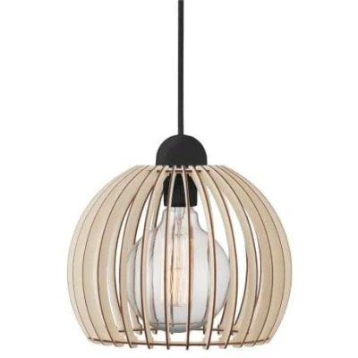 Imagen de Lámpara de techo chino 25 madera nórdico