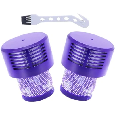 Imagen de INF Pack de 2 filtros aspiradora para Dyson V10, Filtro Repuesto Lavable, Recambio