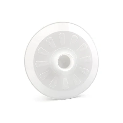 Imagen de Tapa Para Sartén y Tortillas/ Tapadera Voltea Tortillas PVC/ Voltear 29CM Microondas, Color Blanco