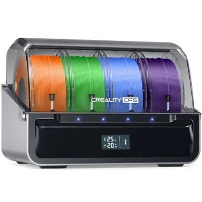 Imagen de Creality CFS, sistema de filamentos multicolor, filamento automático para impresora 3D K2 Plus, detección automática, conmutación y reenvío, almacenamiento protegido