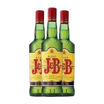 Imagen de Whisky Blended JB Irrellenable Botella Misil 1 L (Caja de 3 L)