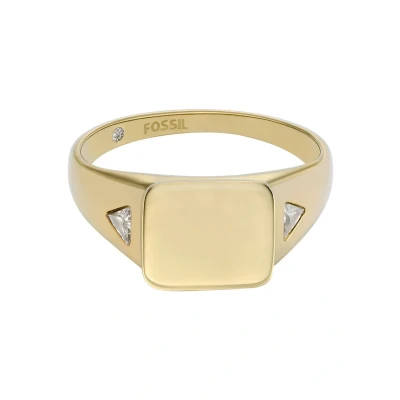 Imagen de Fossil Ellis Anillo, Mujer, Talla: 48, Gold coloured