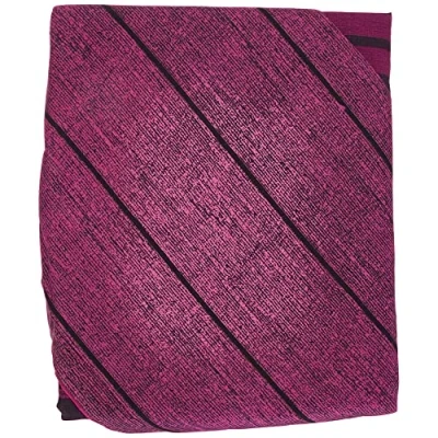 Imagen de Sleepdown Juego de Funda Edredón y Almohada con Diseño Rayas, Color Morado, Matrimonio