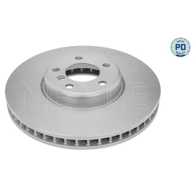 Imagen de MEYLE 383 521 0011/PD Disco de freno Eje delantero, izquierda 348 36 5 120 ventilado revestido láminas zinc altamente carbonizado con tornillos