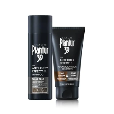 Imagen de Plantur 39 Anti Grey Effect Shampoo cool shade 200 ml + Conditioner 150