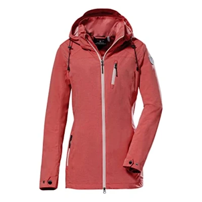 Imagen de G.I.G.A. DX Women&#039;s Chaqueta funcional/chaqueta de exterior con capucha cremallera GS 31 WMN JCKT, dark coral, 36, 38341 000