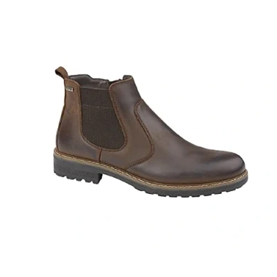 Imagen de Imac Botines ligeros de cuero encerado Imactex M326B para hombre, Brown, 45 EU