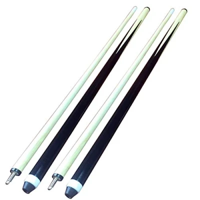 Imagen de YRU 2 Tacos de Billar/Snooker Hechos a Mano pequeños Ideal para Espacios reducidos y jóvenes(Color:122CM)