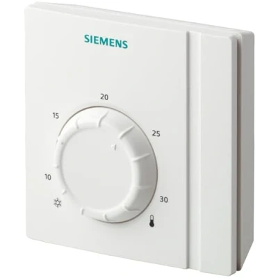 Imagen de SIEMENS Ingenuity for life RAA21 Termostato ambiente, salida conmutada, ajuste consigna frontal