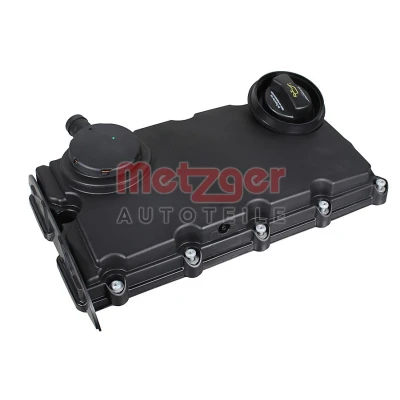 Imagen de METZGER 2389215 tapa de Balancines con juntas tornillos, cierre, válvula ventilación AUDI: A4 B7 Berlina, Avant